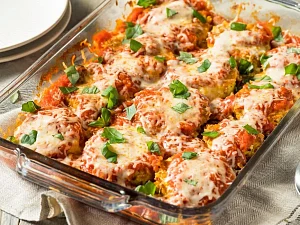 Eggplant parmezan